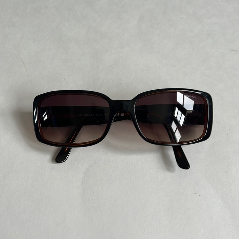 Chanel 5111 568 Brown Sunglasses / Authentic / Made In Italy